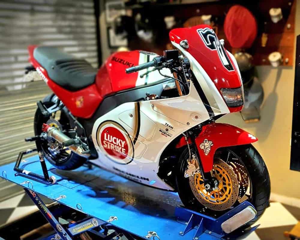 suzuki 900 rf personalizada - moto
